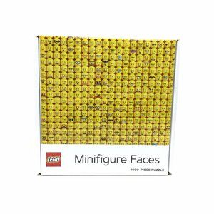 Chronicle Books LEGO Mini Figure Faces Jigsaw Puzz
